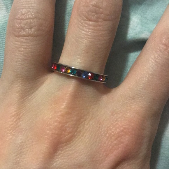Colorful shiny ring - Picture 5 of 7